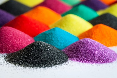 Coloured sand